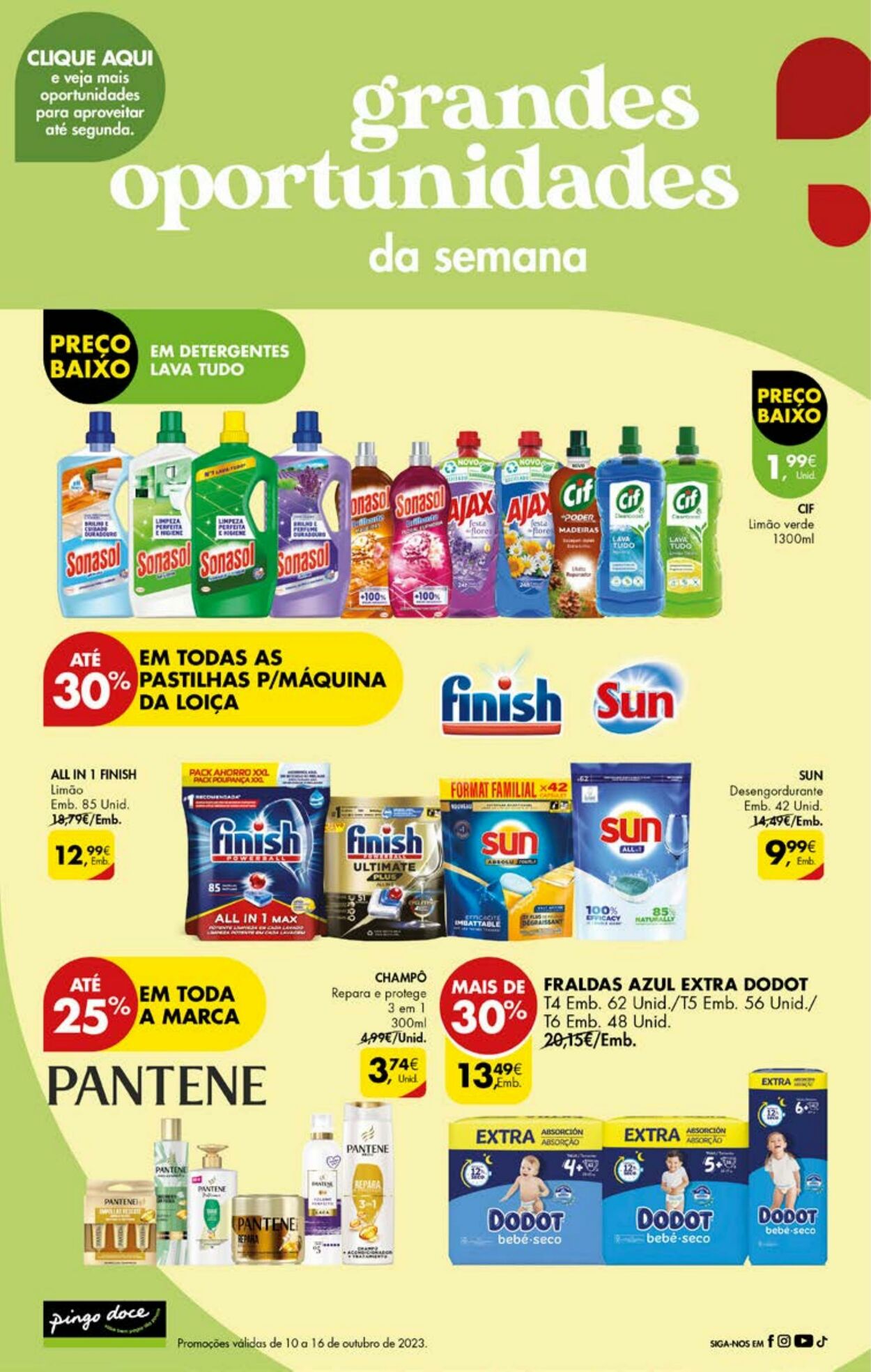 Folheto Pingo Doce 13.10.2023 - 16.10.2023