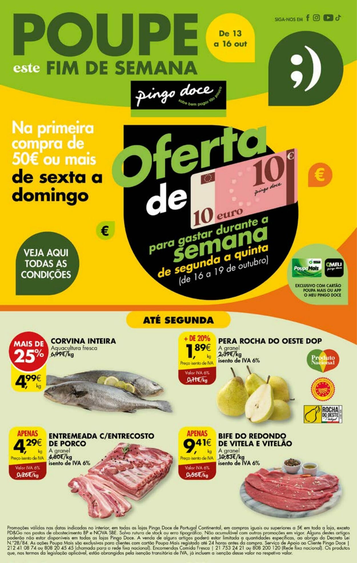 Folheto Pingo Doce 13.10.2023 - 16.10.2023