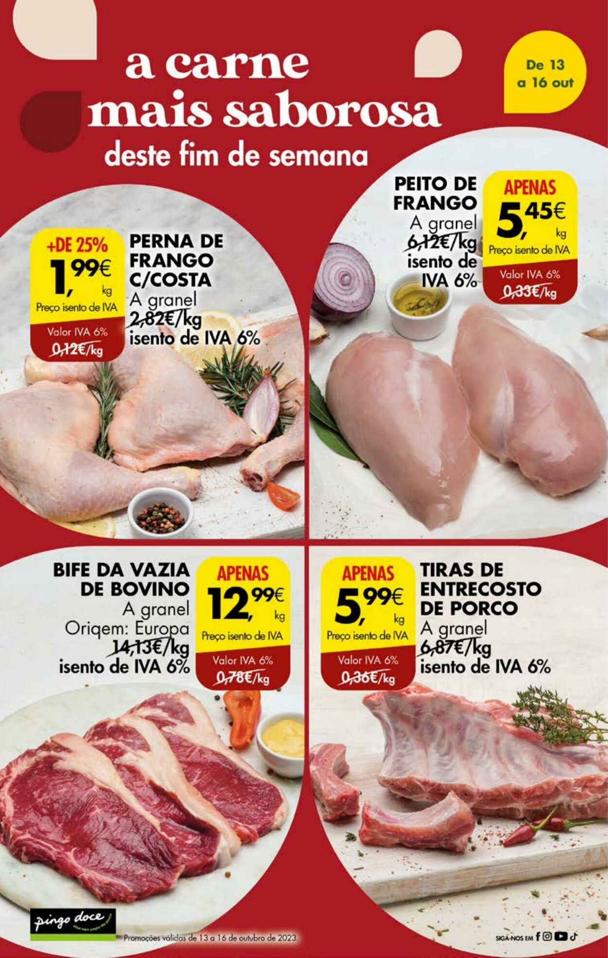 Folheto Pingo Doce 13.10.2023 - 16.10.2023