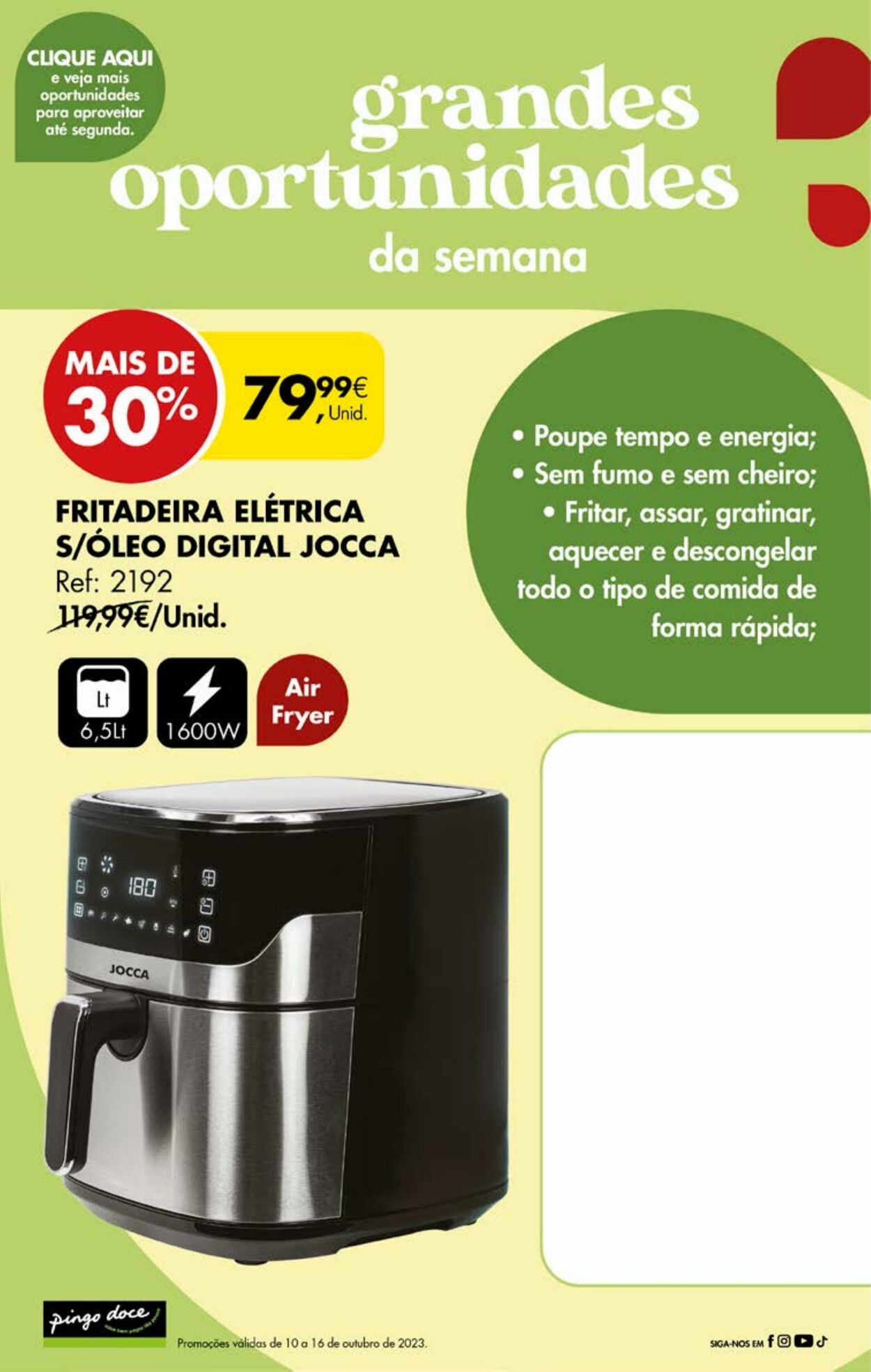 Folheto Pingo Doce 13.10.2023 - 16.10.2023