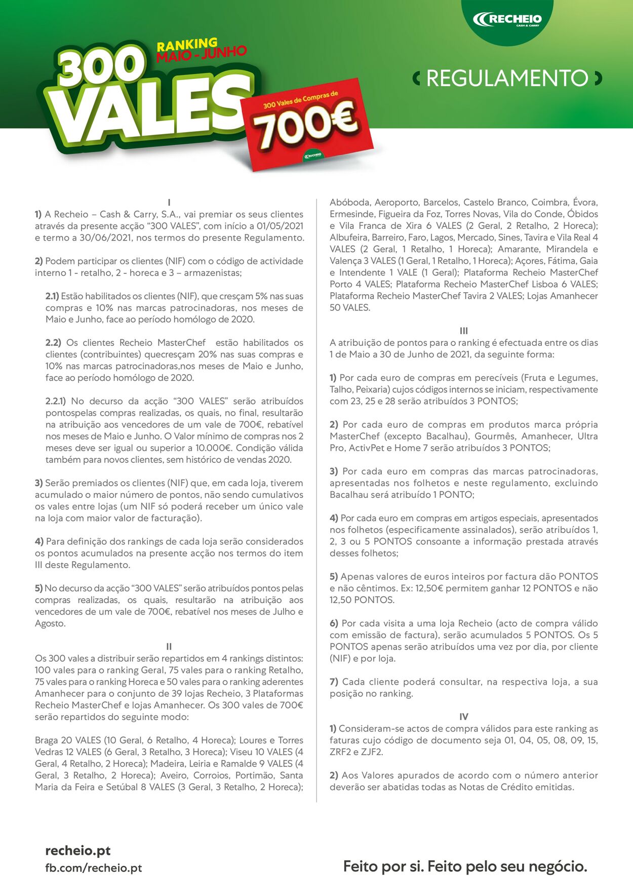 Folheto Recheio 01.06.2021 - 30.06.2021
