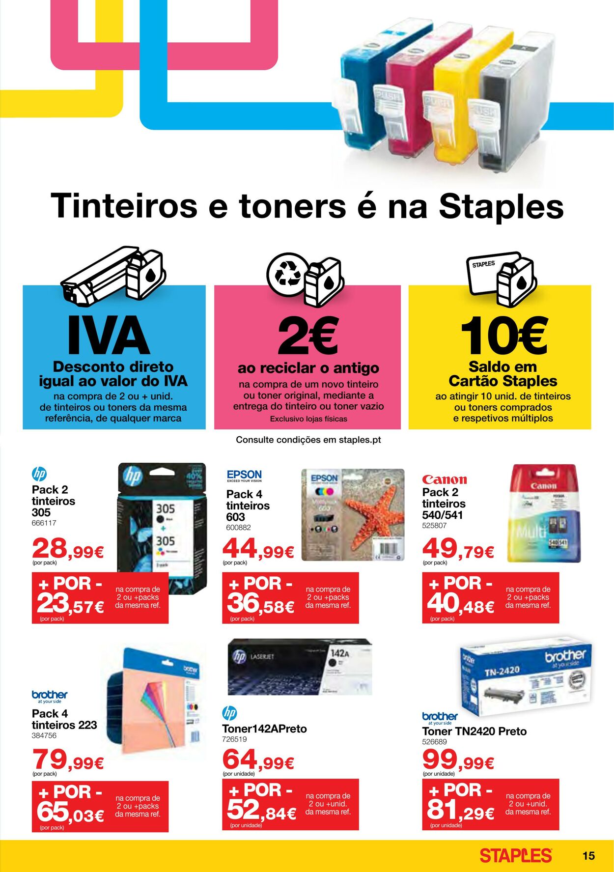 Folheto Staples 27.02.2023 - 30.03.2023