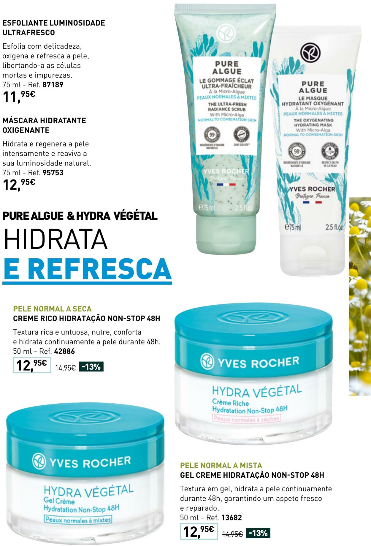 Folheto Yves Rocher 28.07.2022 - 18.08.2022